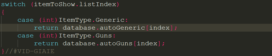 Generated Code
